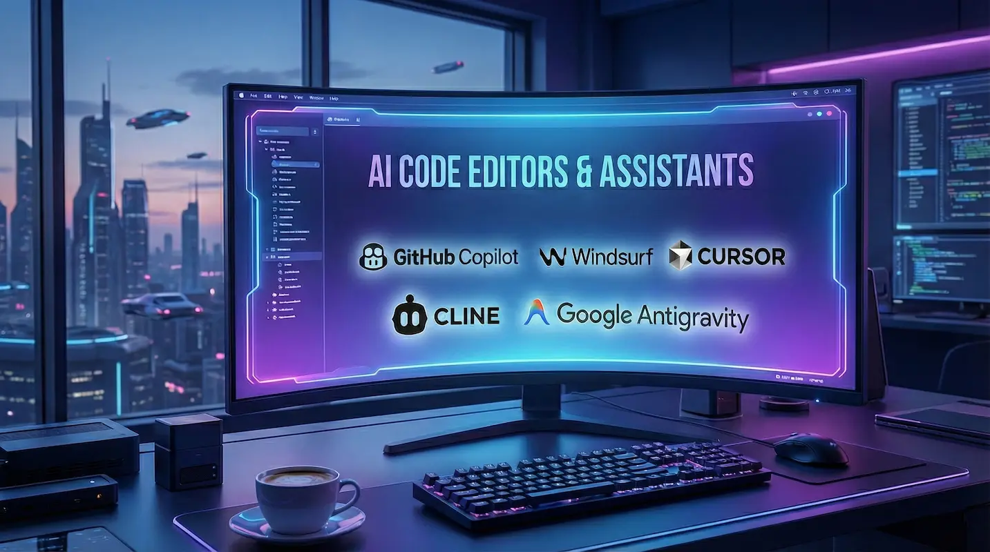 Best AI Code Editors for Developers: Antigravity, Cursor & Windsurf