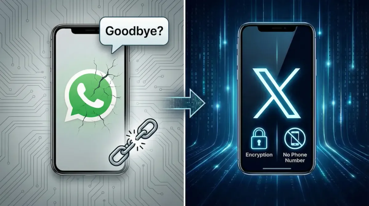 Goodbye WhatsApp? Elon Musk Releases X Chat with Encryption & No Phone Number